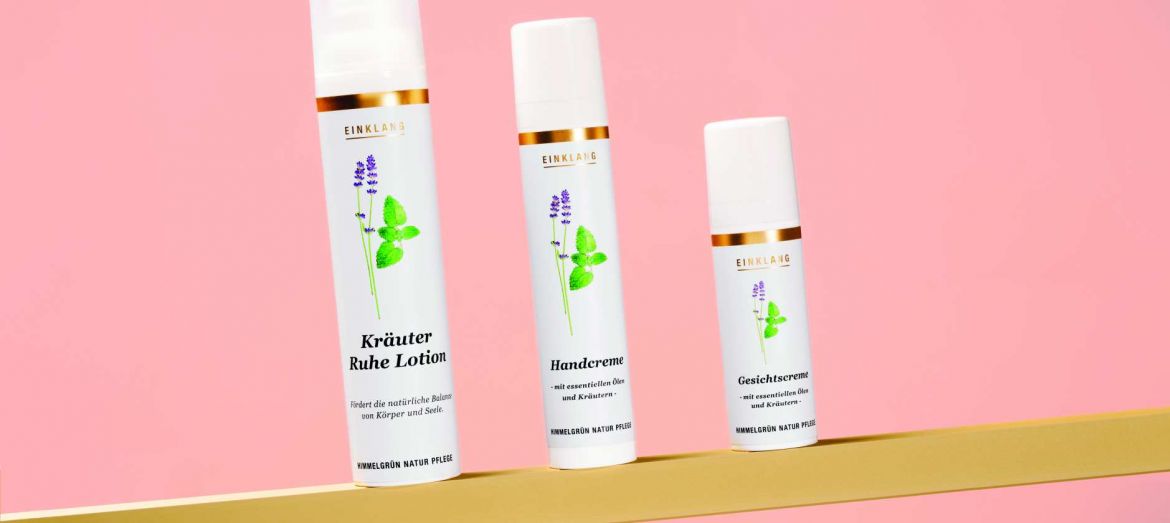 Himmelgrün Einklang Cremes und Lotionen Die Himmelgrün Einklang Kosmetik-Reihe