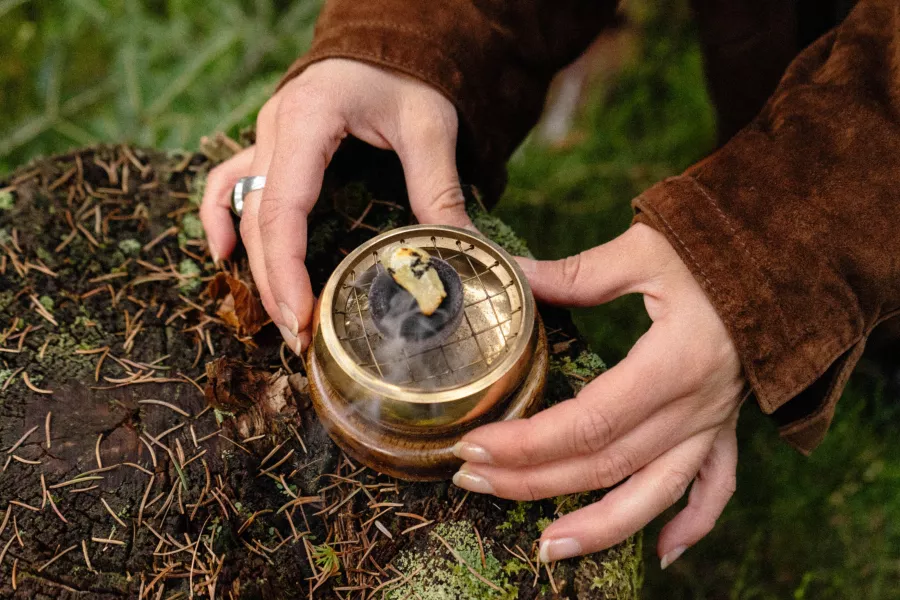 Räuchern, Wald, Friede