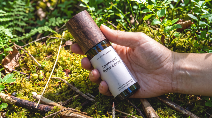 Lavendel Ruhe Spray von Himmelgrün – natürliches Kissen- und Raumspray mit Lavendelduft, 50 ml