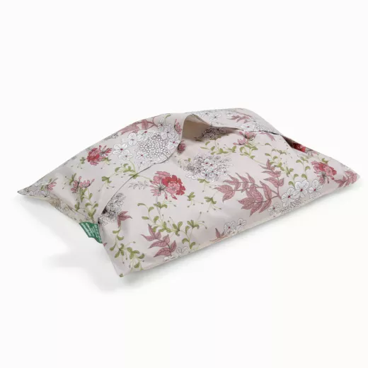 floraler Kissenbezug, Blumenmuster Kissenhülle, Dekokissen Baumwolle,